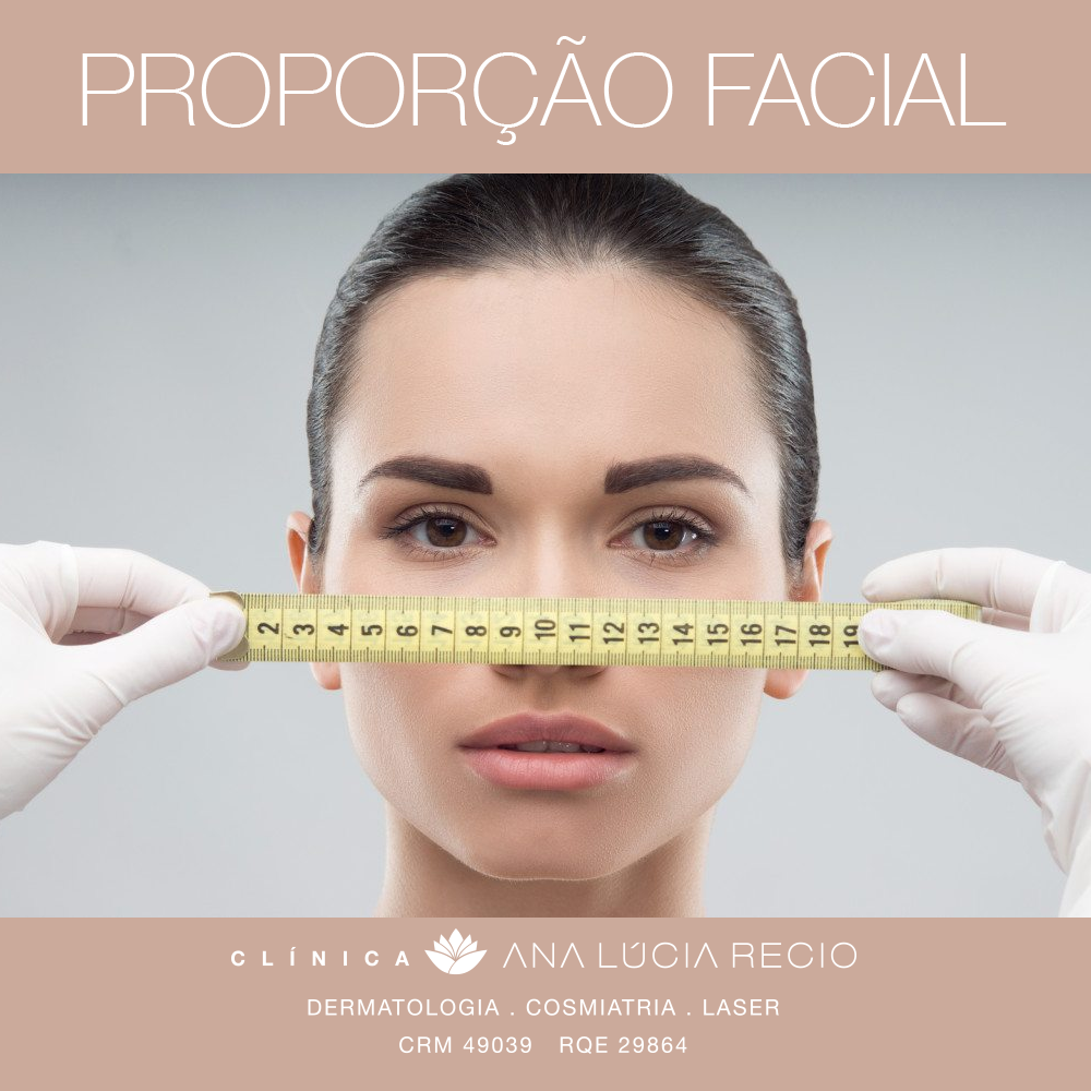 O papel das proporções áureas do rosto para preenchimento facial
