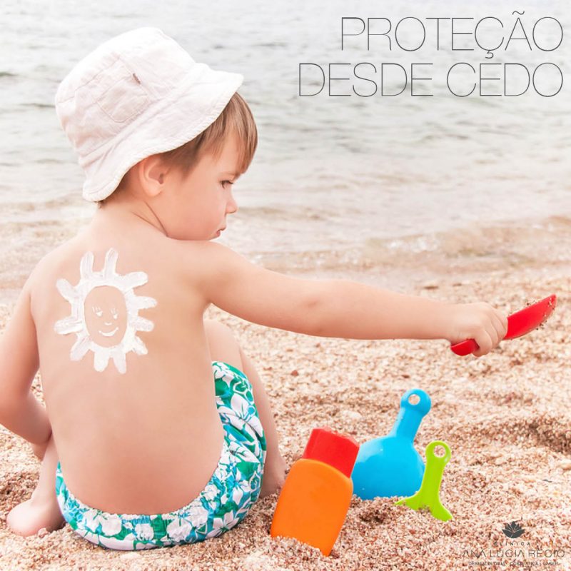 Fotoproteção: prevenção deve começar na infância