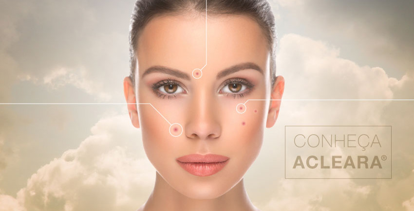 Uma nova opção de tratamento contra acne. Conheça o Acleara.
